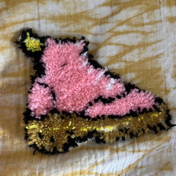 Dr martens inspired tufted coaster - Picture 1 of 2